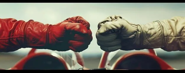 A close-up shot of two Shonen characters high-fiving after a victory, emphasizing their bond and teamwork. The focus is on their hands connecting, with blurred backgrounds showcasing the aftermath of a battle.